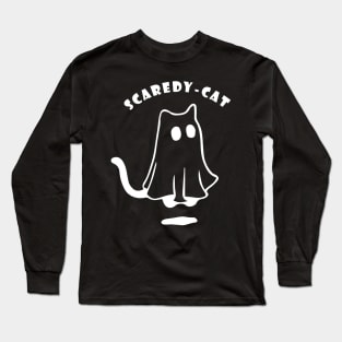 Scaredy Cat v2 Long Sleeve T-Shirt